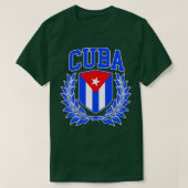 Cubaans collegiaal wapen t-shirt (Design voorkant)
