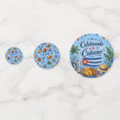 Cubaans feestpatroon confetti (Voorkanten)