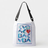Cubaans hart crossbody tas (Voorkant)