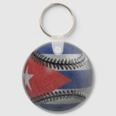 Cubaans honkbal sleutelhanger (Voorkant)