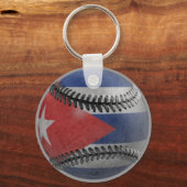 Cubaans honkbal sleutelhanger (Voorkant)