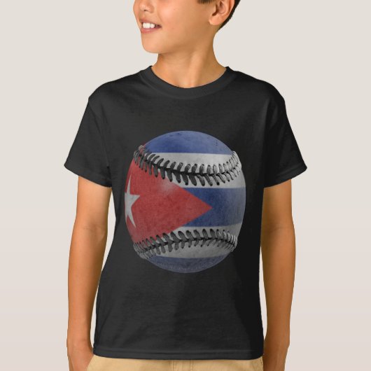 Cubaans honkbal t-shirt (Voorkant)