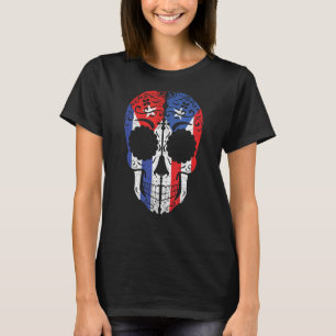 Cubaans Puerto Ricaans Suikerschedel Cuba Puerto R T-shirt