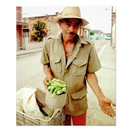 Cubaans Quimbombo-Man | Afdrukken Foto Afdruk (Voorkant)