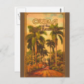 Cubaans reizen - Cuba Railroad Briefkaart (Voorkant / Achterkant)