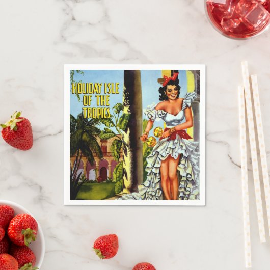  Cubaans reizen - Holiday Isle Tropics Servet (Insitu)