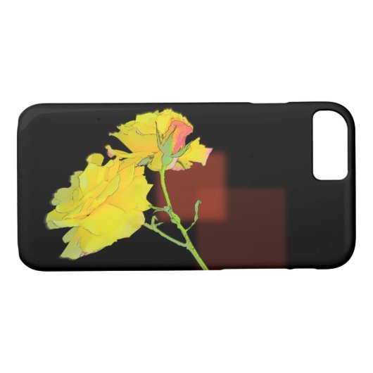 Cubaans Roos Case-Mate iPhone Case (Achterkant (Horizontaal))