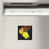 Cubaans Roos Magneet (Insitu (Vaatwasser))