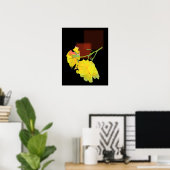 Cubaans Roos Poster (Thuiskantoor)