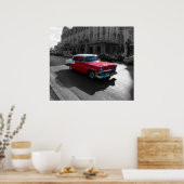 Cubaans verkeer poster (Keuken)