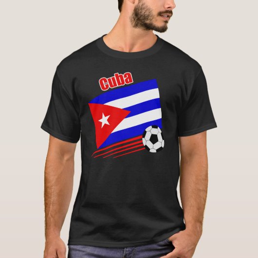 Cubaans voetbalteam t-shirt (Voorkant)