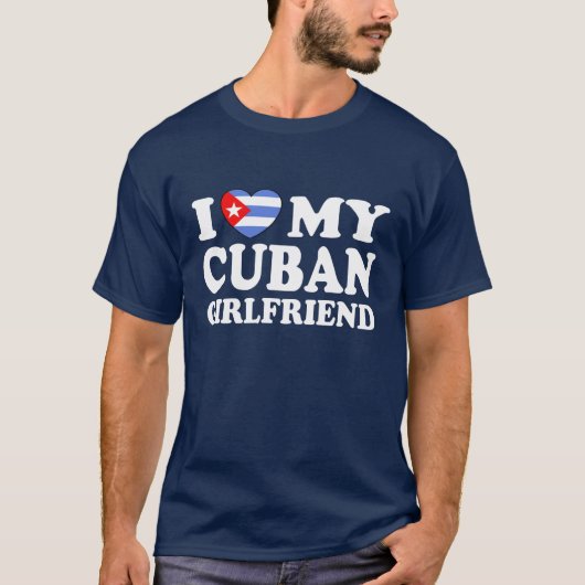 Cubaans Vriendin T-shirt (Voorkant)