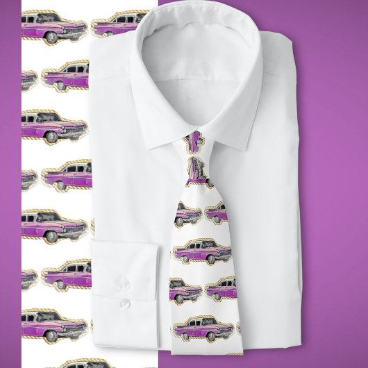  Cubaanse auto Stropdas