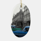 Cubaanse auto's 1 keramisch ornament (Rechts)