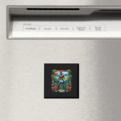 Cubaanse Boksen Tropical Tough Magneet (Insitu (Vaatwasser))