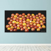 Cubaanse boomslakken canvas afdruk (Insitu (Houten vloer))