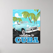 Cubaanse booreiland canvas afdruk (Voorkant)