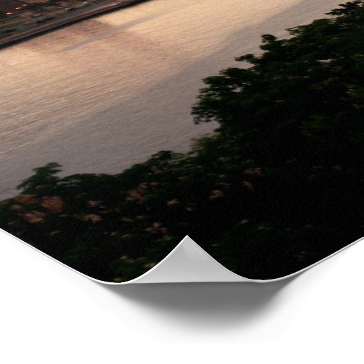 Cubaanse Cityscape Poster (Hoek)