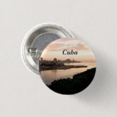 Cubaanse Cityscape Ronde Button 3,2 Cm (Voorkant /achterkant)