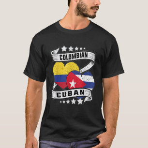 Cubaanse Colombiaan voor kinderen Half Colombiaans T-shirt