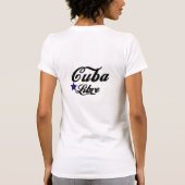 Cubaanse Dames in het Witte Shirt van de Vrede (Achterkant)