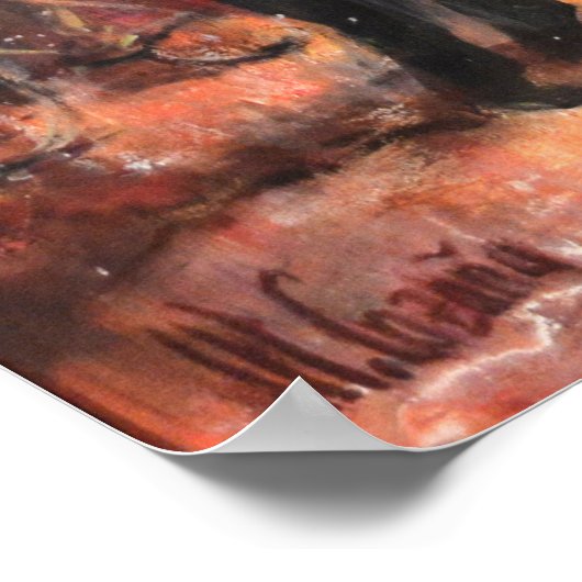 Cubaanse dans poster (Hoek)