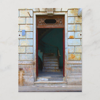 Cubaanse deur 2 briefkaart