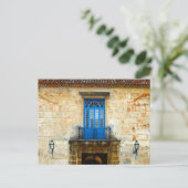 Cubaanse deur briefkaart (Staand voorkant)