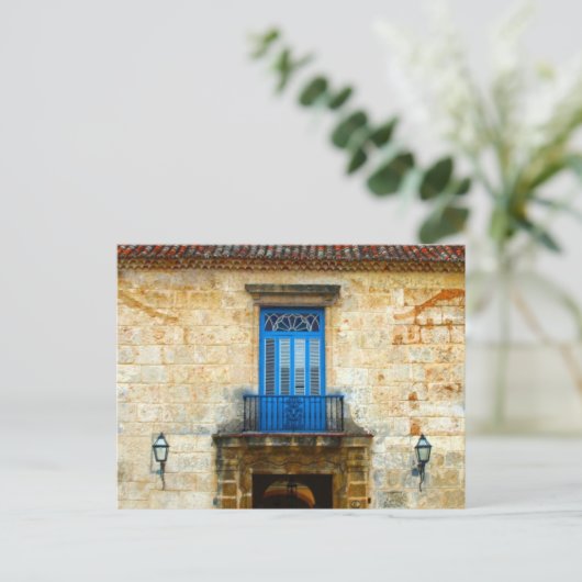 Cubaanse deur briefkaart (Staand voorkant)