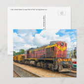 Cubaanse diesellocomotief, door Rusland gebouwd Briefkaart (Voorkant / Achterkant)
