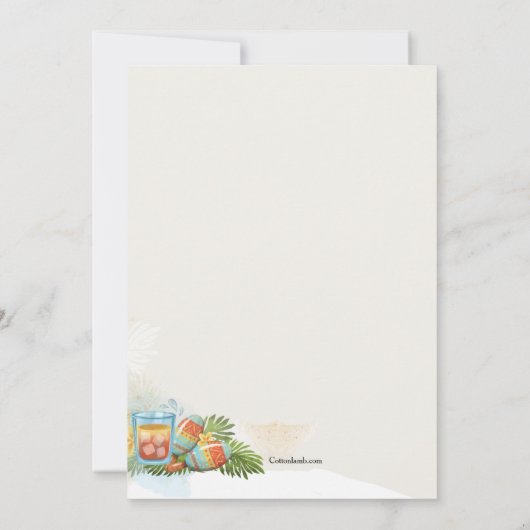 Cubaanse feestdag kaart (Achterkant)