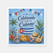 Cubaanse Feestviering Servet (Voorkant)