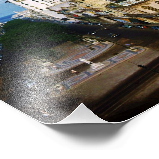  Cubaanse foto PASEO DEL PRADO Havana uit 1950 Foto Afdruk (Hoek)