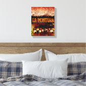 Cubaanse foto van het oude Havana | Montura | Canvas Afdruk (Insitu (Slaapkamer))