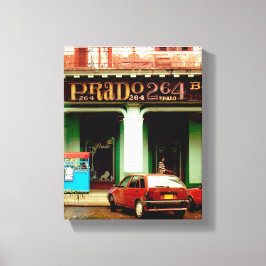 Cubaanse foto van oud Havana | Prado 264 | Canvas Afdruk
