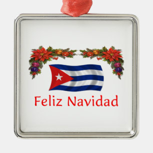 Cubaanse Kerstmis Metalen Ornament