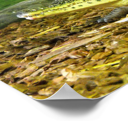 Cubaanse krokodil poster (Hoek)