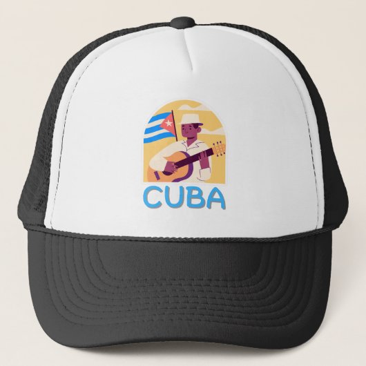 Cubaanse muziek Cuba Trucker Pet (Voorkant)