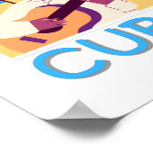  Cubaanse muziek Poster (Hoek)