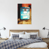 Cubaanse postbus Havana | Canvas Afdruk (Insitu (Slaapkamer))