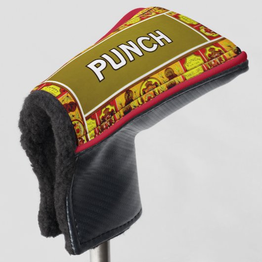 Cubaanse punch sigaren | Putter-Hoesje Golfheadcover (3/4 voorkant)