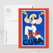  Cubaanse reisreclame Briefkaart (Voorkant / Achterkant)