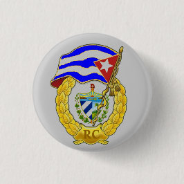 Cubaanse Revolutionaire Strijdkrachten Ronde Button 3,2 Cm