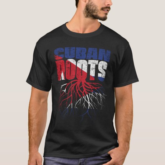 Cubaanse roet over het erfgoed van Cuba T-shirt (Voorkant)