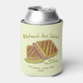 Cubaanse Sandwich Ham Pork Swiss Cheese Food Festi Blikjeskoeler (Blikje Voorkant)