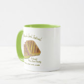 Cubaanse Sandwich Ham Pork Swiss Cheese Food Festi Mok (Voorkant links)