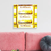Cubaanse sigaren | La Habana | Canvas Afdruk (Insitu (Woonkamer))