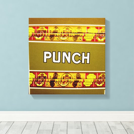 Cubaanse sigaren | Punch | Canvas Afdruk (Insitu (Houten vloer))