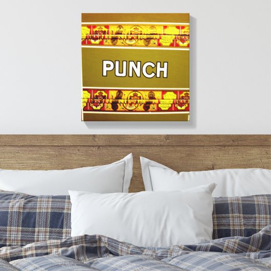 Cubaanse sigaren | Punch | Canvas Afdruk (Insitu (Slaapkamer))