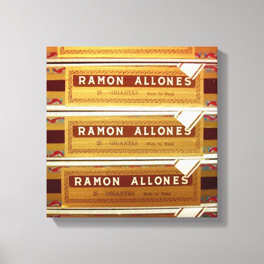Cubaanse sigaren | Ramon Allones | Canvas (Voorkant)